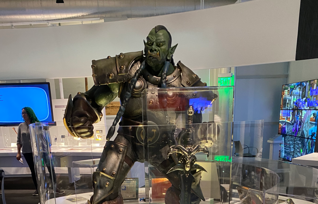 World of Warcraft statue